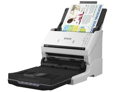 Epson Color Scanner, Paper Feed System, White