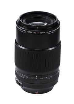 Fujinon FujiFilm Camera Lens, 80 mm Size, F 2.8 Aperture, OIS