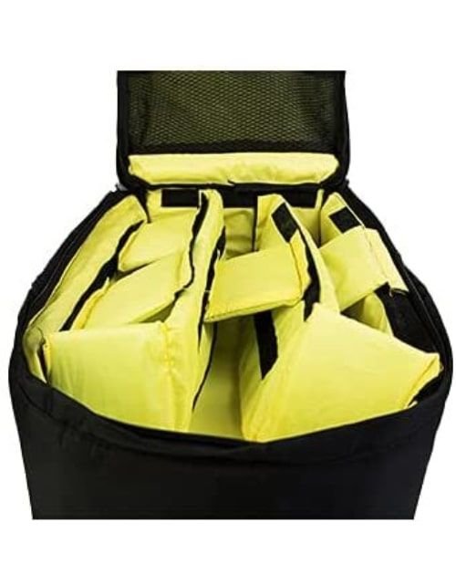 Nikon Camera Backpack, Polyester, Black Yellow