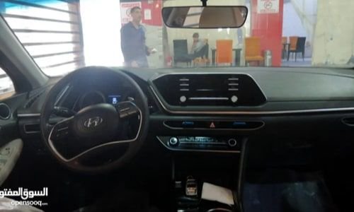 سيارة هيونداي سوناتا 2020 مستعملة، 4 اسطوانات، رمادي