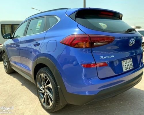 Hyundai Tucson 2020 for monthly rent, automatic, Blue color