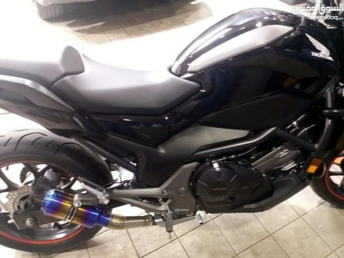 Motorcycle Honda NC 750S 2018 Used .745 CC, Black