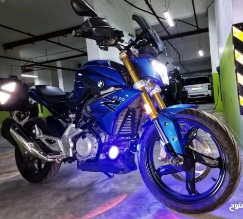 دراجة نارية بي إم دبليو G310R 2018 مستعملة، 34 حصان، أزرق