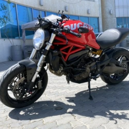 Ducati Monster 821 2015 Motorcycle, Red Black