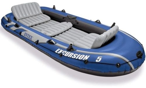 Intex Excursion5 Boat, 5 Person, Inflatable New