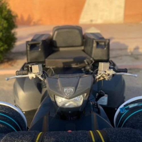Used 2014 Yamaha Grizzly 700 Motor atv for sale, 686 cc, Blue