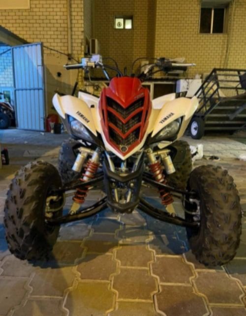 Yamaha Raptor 700 2011 Used ATV, Red White