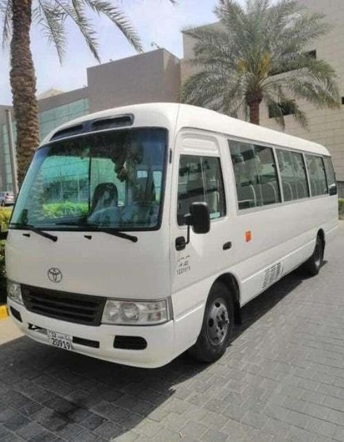 Used 2014 Toyota Coaster bus, 4009cc, 22 seats