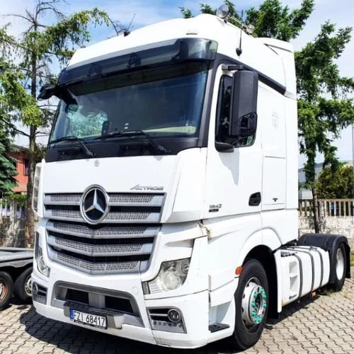 Mercedes-Benz Actros 1842 truck head model 2012 used, white color