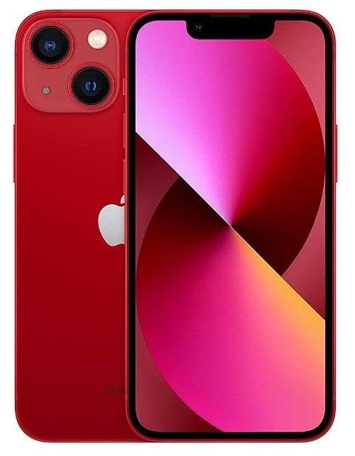 هاتف أبل آيفون 13 ميني، الجيل الخامس، 128 جيجابايت، أحمر